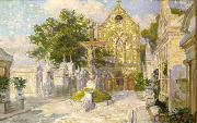 unknow artist Saint Roch Cemetery Chapel and Campo Santo oil painting picture wholesale